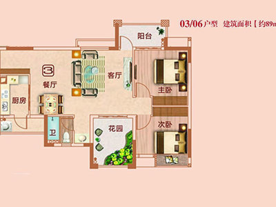 尚观嘉园小区0室0厅户型图1