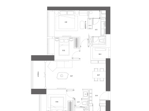 绿景白石洲璟庭 3室2厅 110.09㎡_深圳南山区华侨城租房图片