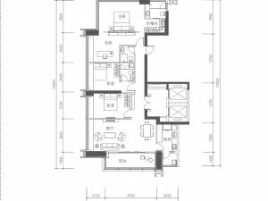 深圳颐湾府新房楼盘户型图5