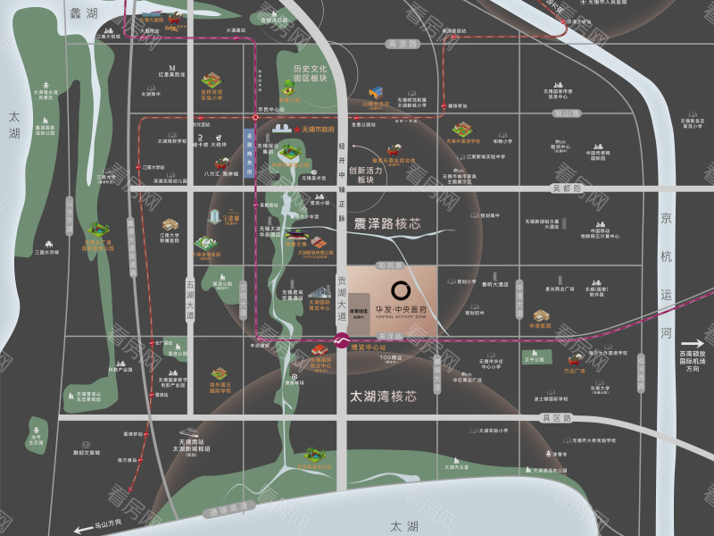 无锡华发中央首府新房楼盘图片图片7