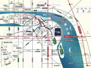 广州凯德山海连城二期新房楼盘交通图6