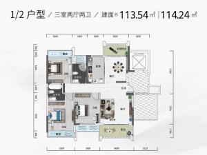 郴州兴康云锦新房楼盘户型图