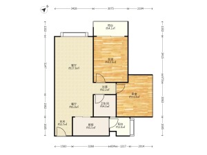 合正汇一城 74平2房2厅，南北通总价480万深圳宝安区西乡二手房图片