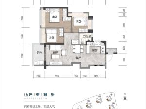 深圳招商雍境一期新房楼盘户型图