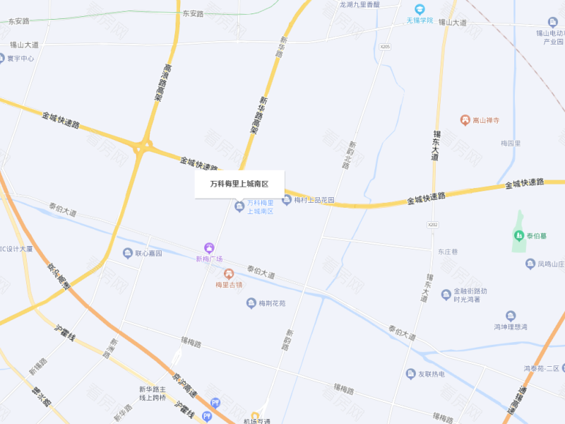 无锡万科梅里上城新房楼盘图片图片7