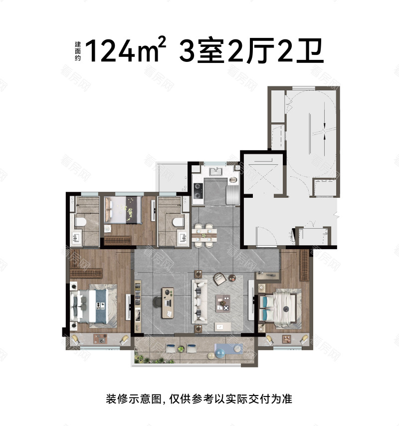 无锡龙湖粼云上府新房楼盘户型图片10