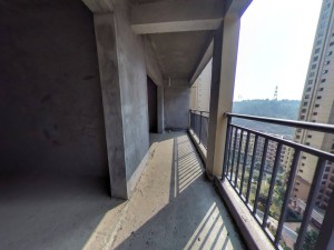 恒隆国际 3室2厅 118.7㎡ 毛坯_恒隆国际二手房阳台图片6